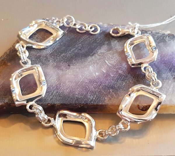 Chunky Fancy Shape Bracelet