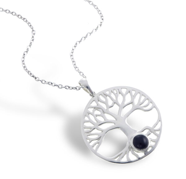 Onyx Tree of Life Pendant