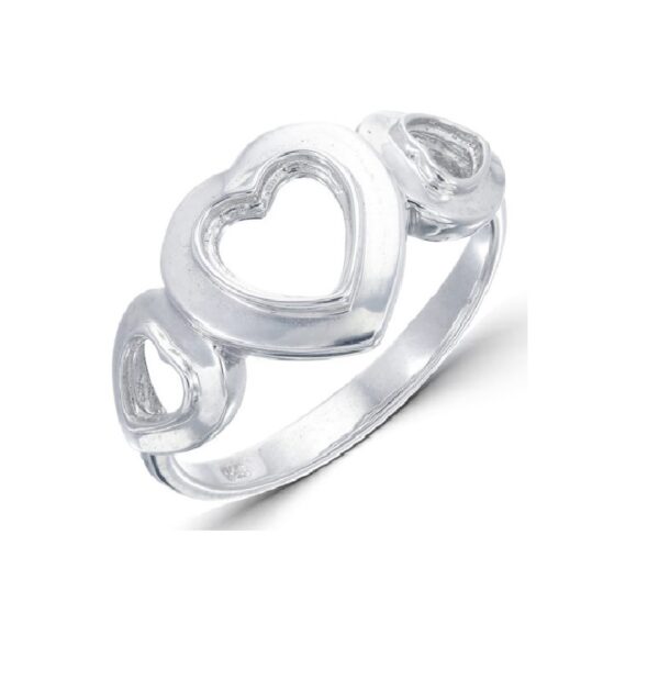 Triple Heart Ring Setting