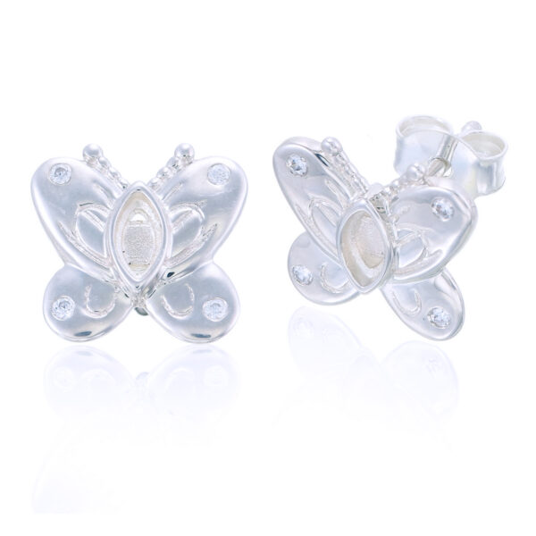 Butterfly Stud Earring Mounts