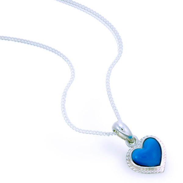 Heart Turquoise Pendant