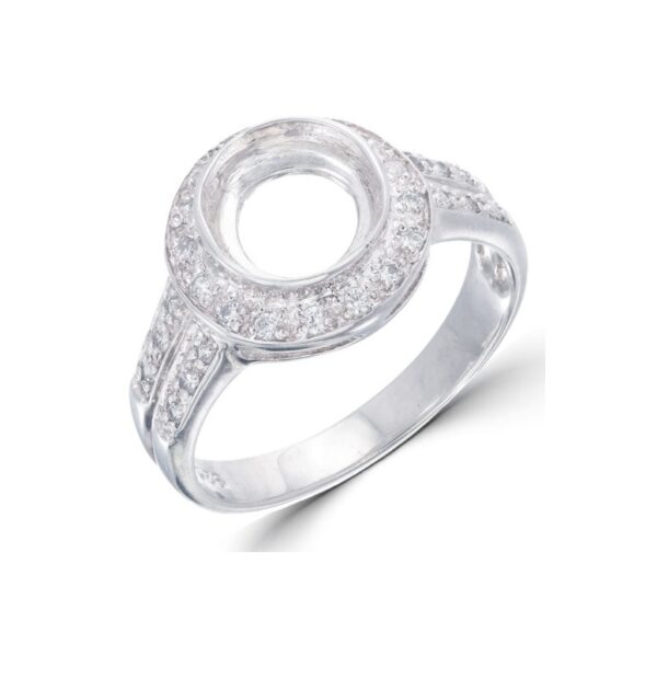 CZ Ring Setting 10×8