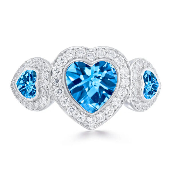 Triple-Heart-CZ-Setting blue