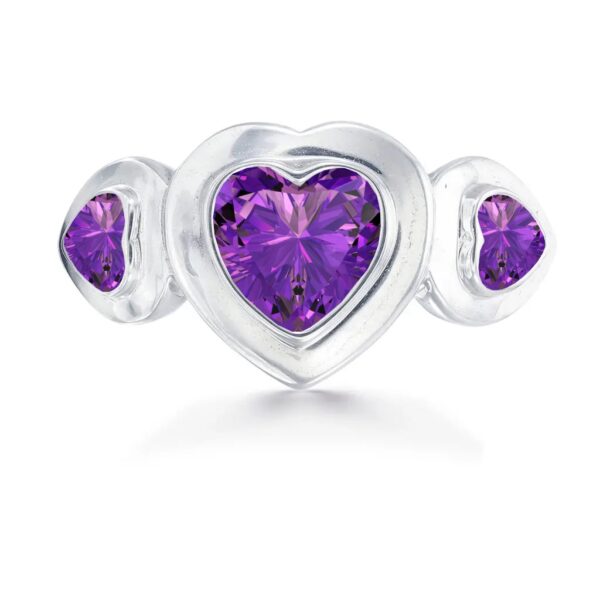 Triple Heart Ring Setting