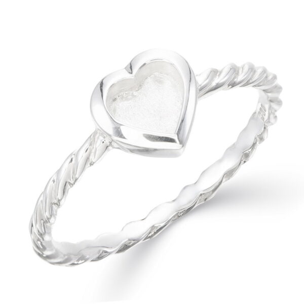 Heart Rope Edge Ring Setting