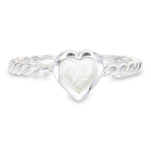 Heart Rope Edge Ring Setting