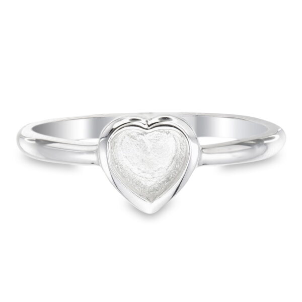 Heart Ring 5x5 mm Setting