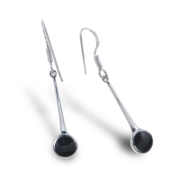 Long Round Earrings Setting