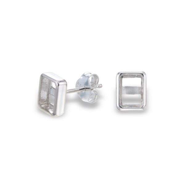 Rectangle Stud Setting 6x4 mm