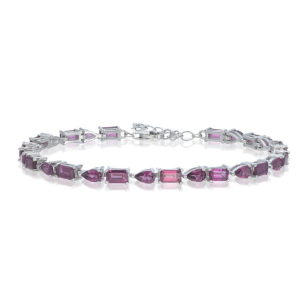 Rhodolite Garnet Bracelet